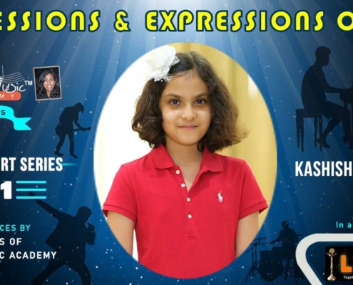 Kashish Jain student learning singing