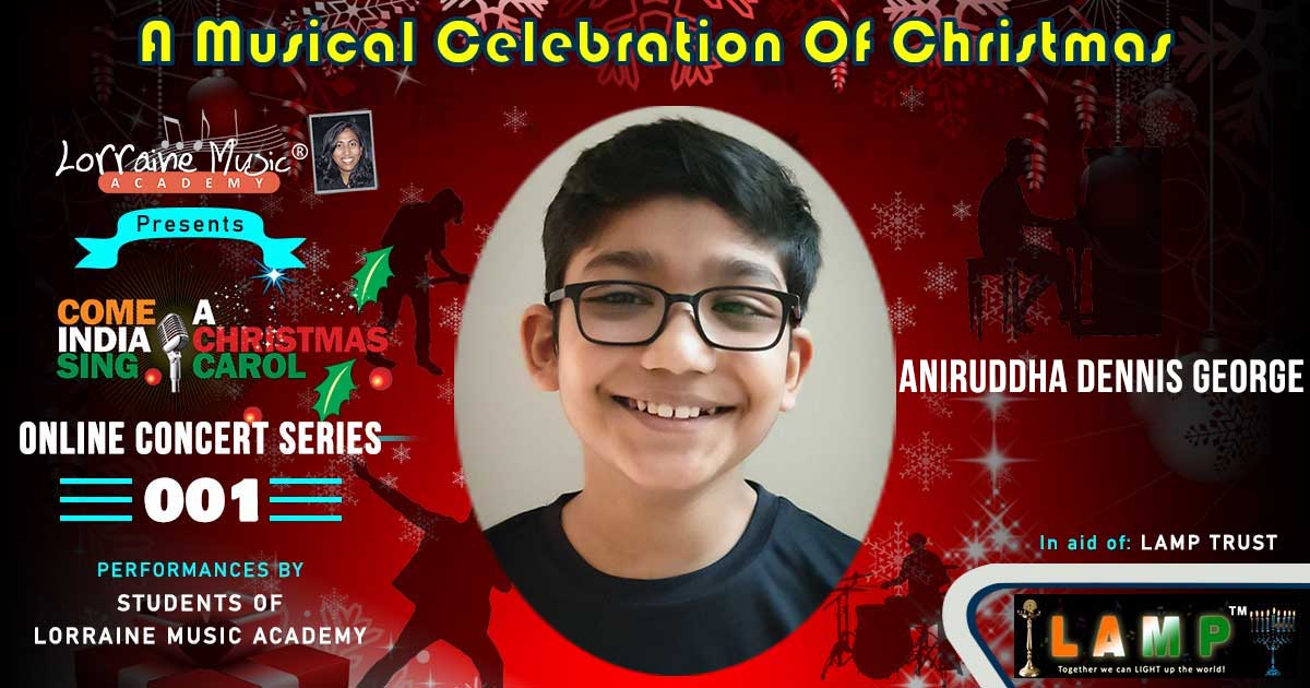 Online Musical Christmas Concert - Aniruddha D George