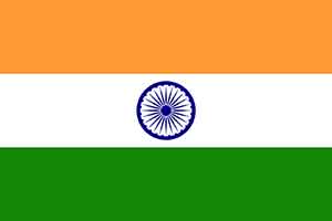 India flag