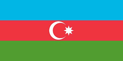 Azerbaijan Flag