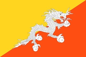 Bhutan Flag